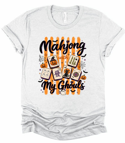 Mahjong with My Ghouls Graphic Tee